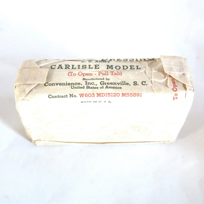 Pansement Large first aid dressing US  ref us 500