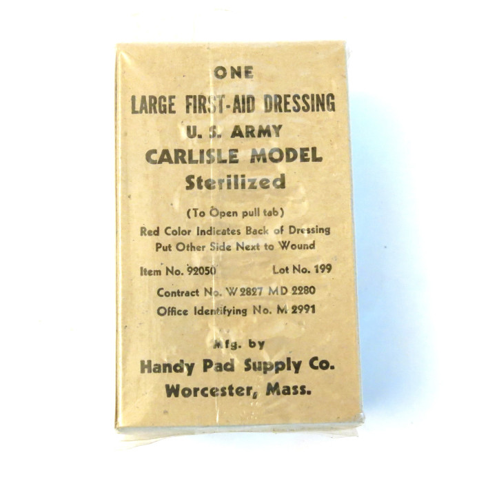 Pansement Large first aid dressing US  ref us 520