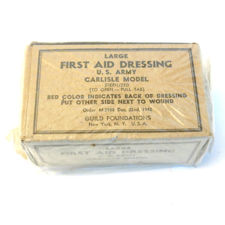 Pansement Large first aid dressing US  ref us 530