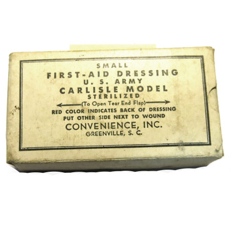 Pansement small first aid dressing US  ref us 610