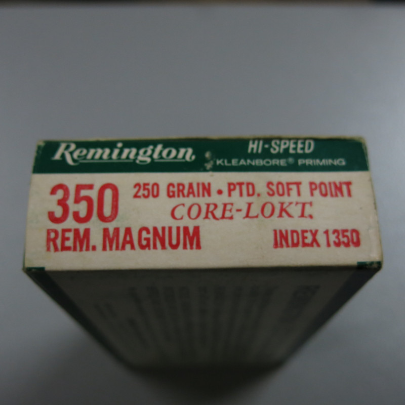 Boite de 20 cartouches 350 Remington magnum  RP
