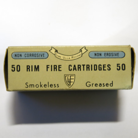 Boite de 50 22 long rifle Gevelot de precision