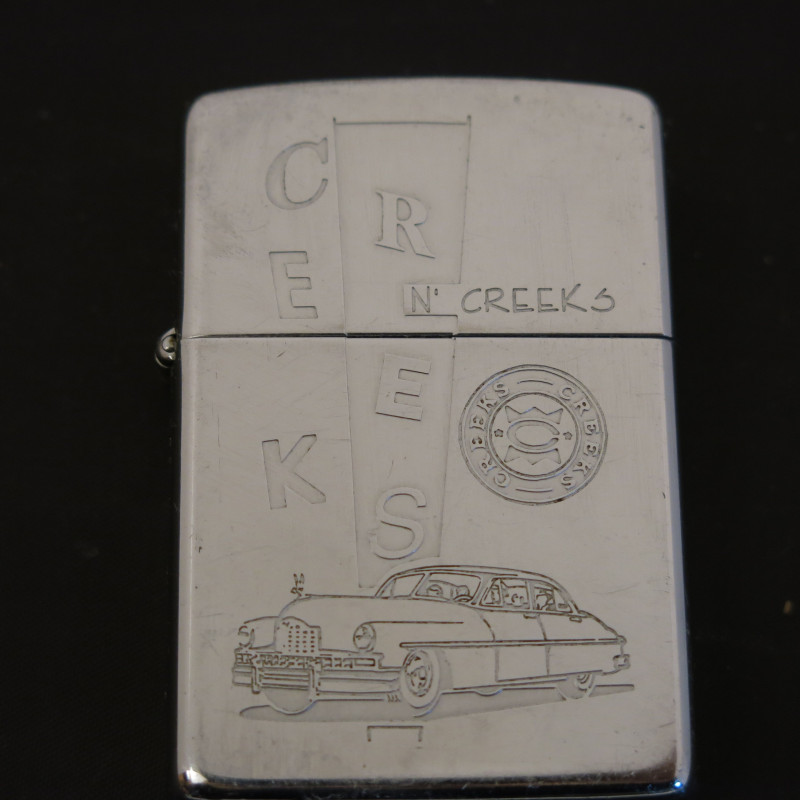 Briquet Zippo original Creeks 1990 ref Z 111