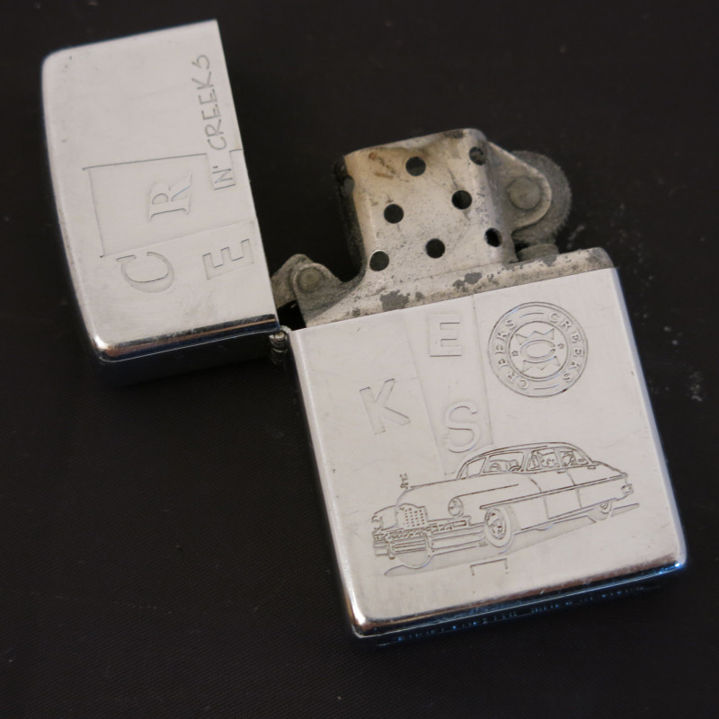 Briquet Zippo original Creeks 1990 ref Z 111