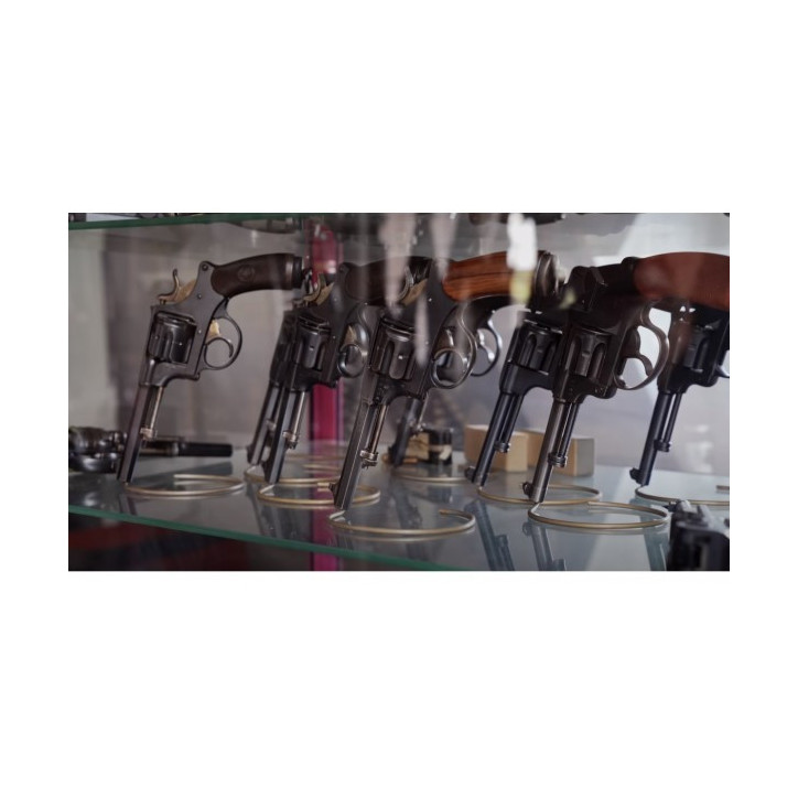 Support de présentation revolver Webley 455 