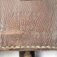 Cartouchiere cuir originale fusil  Mauser Gew 98 datée 1915  Ref G35