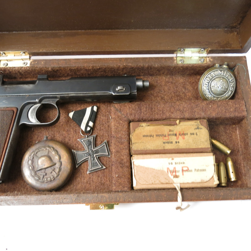 Boite de presentation pistolet Steyr 1912 ref 4