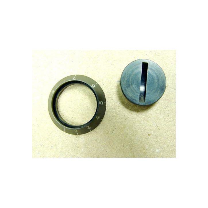 Tambour gradué 2 pièces pour Lunette Dialytan 100 m a 800m