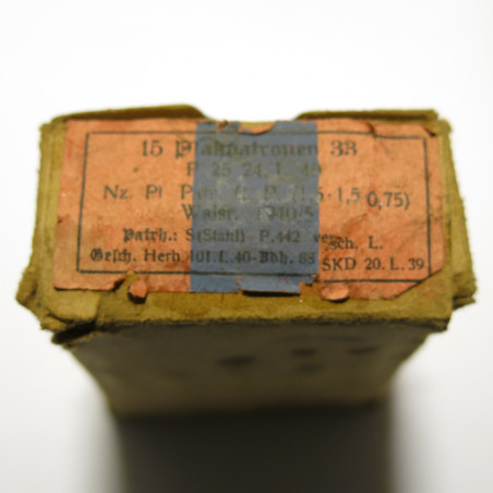 Boite vide Mauser 7.92 platzpatrone Ref C15