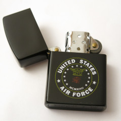 Briquet Zippo original black ref w8