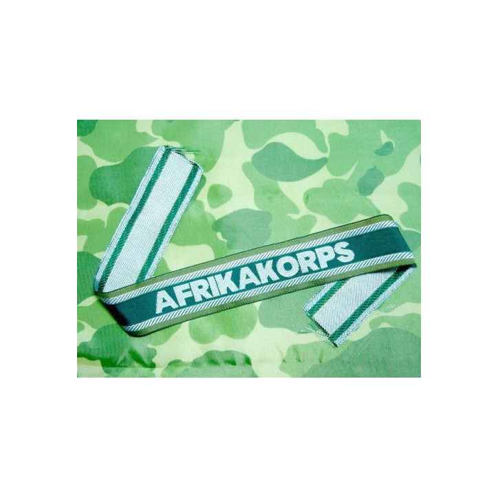 Superbe bande de bras Afrika korps repro 
