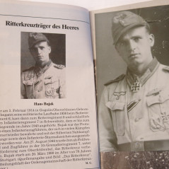 2 Photos dédicacées  Ritterkreuz 1943 Hans Bujak  ref 50 