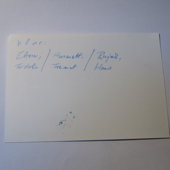 2 Photos dédicacées  Ritterkreuz 1943 Hans Bujak  ref 50 