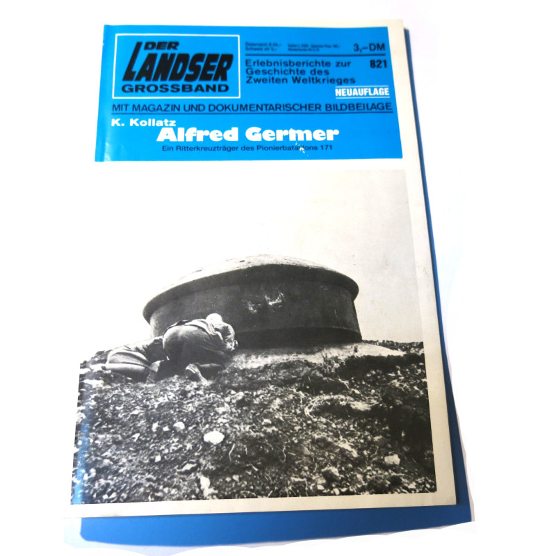 2 Photos dédicacées  Ritterkreuz 1943 Hans Bujak  ref 50 