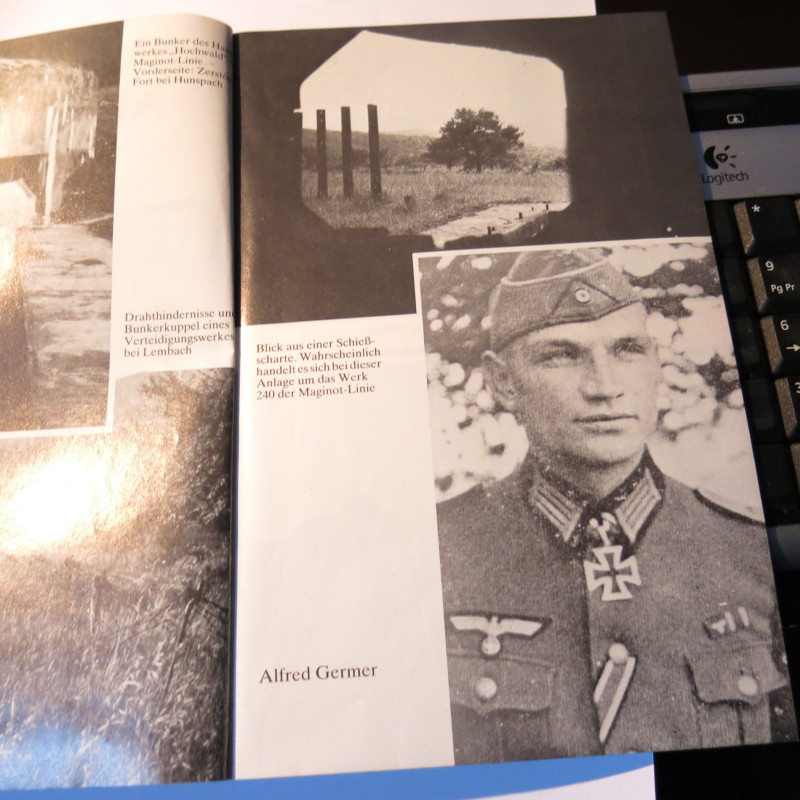 2 Photos dédicacées  Ritterkreuz 1943 Hans Bujak  ref 50 