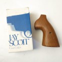 Paire de plaquettes de crosse Jay Scott pour  Smith et Wesson K22 ref 320  Walnut Plain 