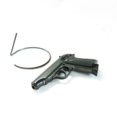 Support de présentation pistolet Wather PP ou PPK