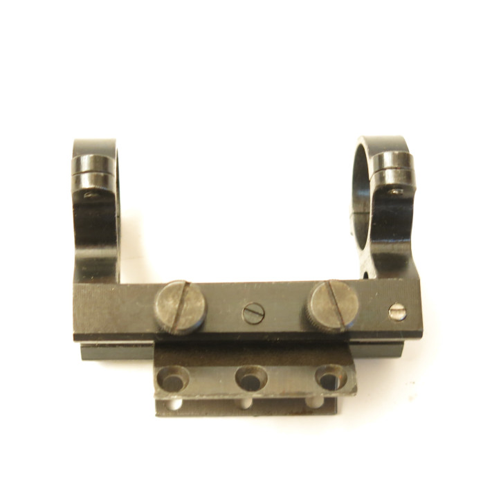 Montage pour lunette PE Mosin Nagant boitier rond fabrication acier usiné 
