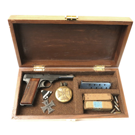 Boite de presentation pistolet Browning 10/22 ou 1910  ref 1