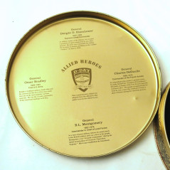 Boite vide pour Zippo commemoratif 1944/94 edition limitée pour 4 briquets