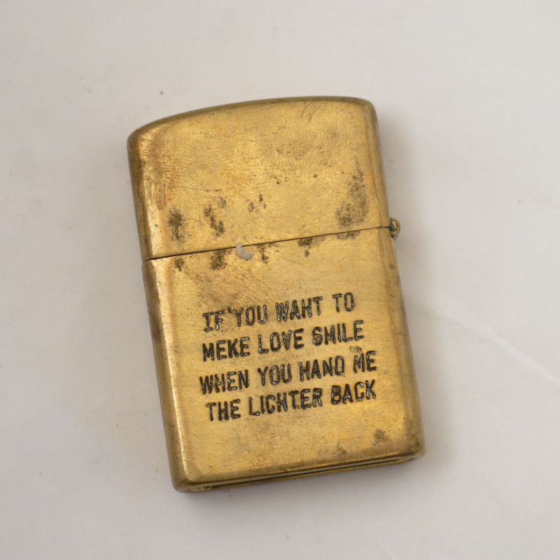Briquet style Zippo US Vietnam ref 169