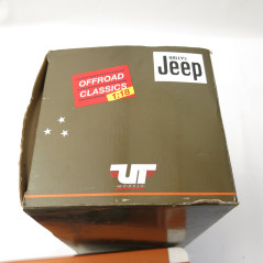 Jeep Willy's 1/18 UT modele Offroad classics dans sa boite 