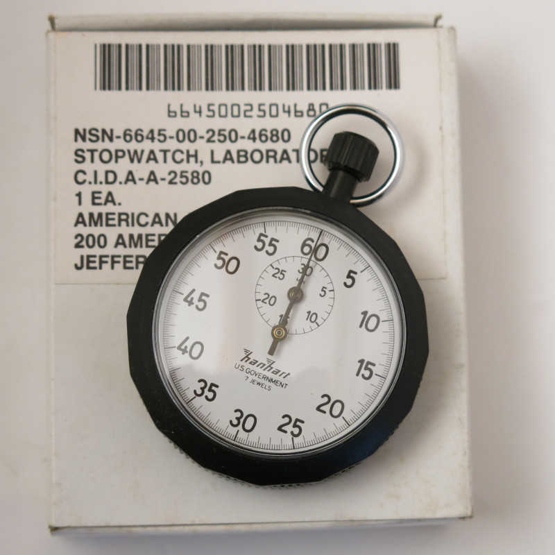 Chronometre Allemand  Hanhart modele US Governement neuf de stock