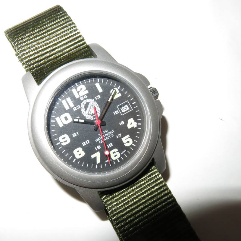 Montre Para Allemand BW military model Fallschirmjager ref 12