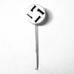 Epingle de cravate Svastika ronde ref 1