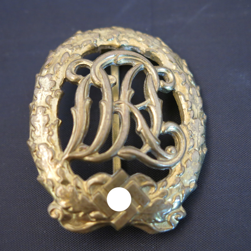 Insigne Allemand DRL OR  original ww2 ref bo4