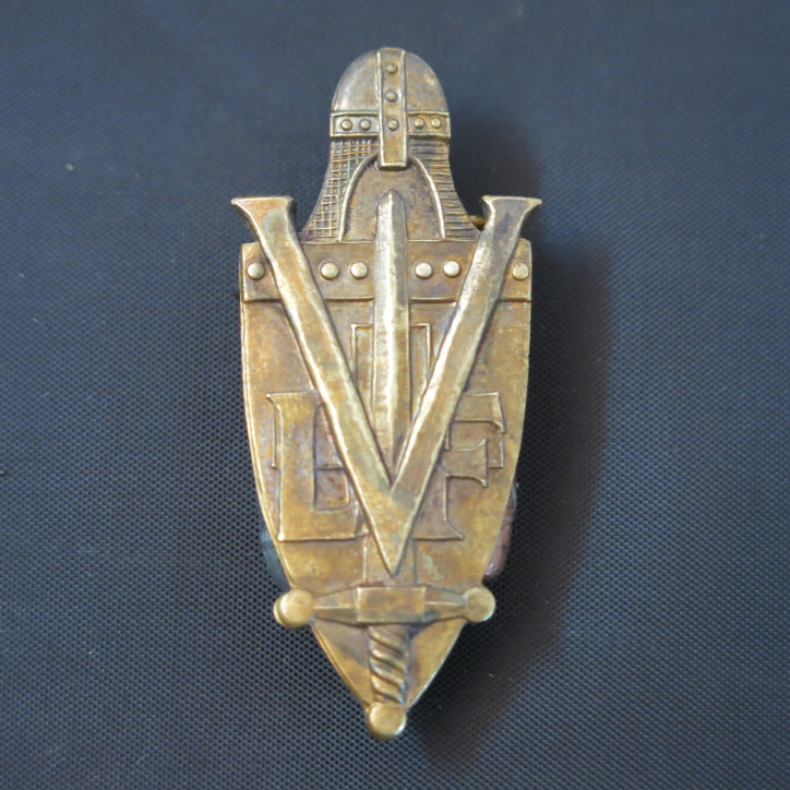Insigne métal LVF Legion des volontaires Français Réf bo 81