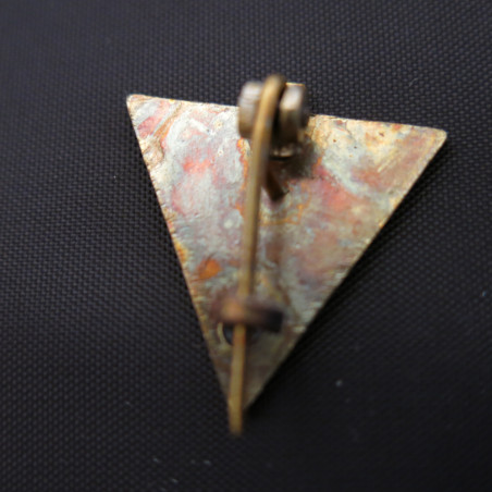 Insigne croix de lorraine Sur V de la victoire be 46  