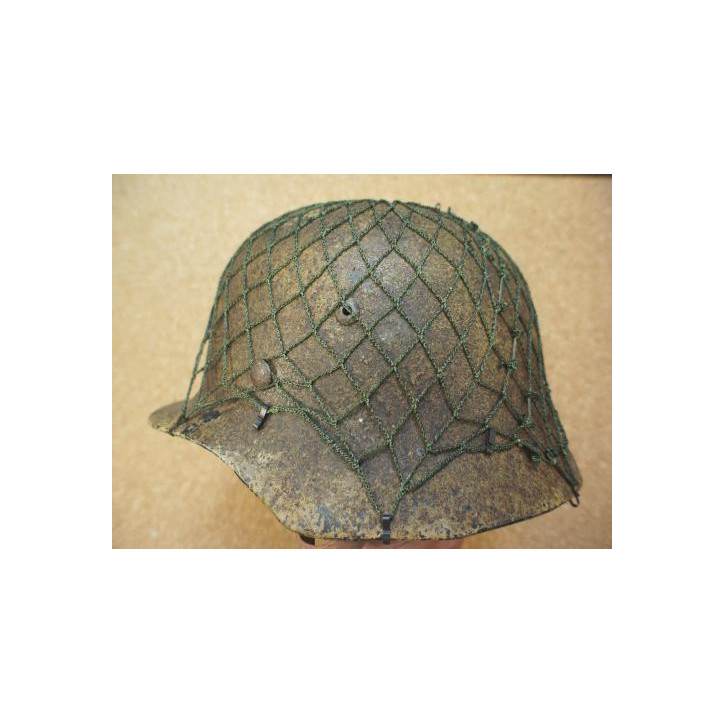 Filet de camouflage de casque Allemand  a  petit crochet repro