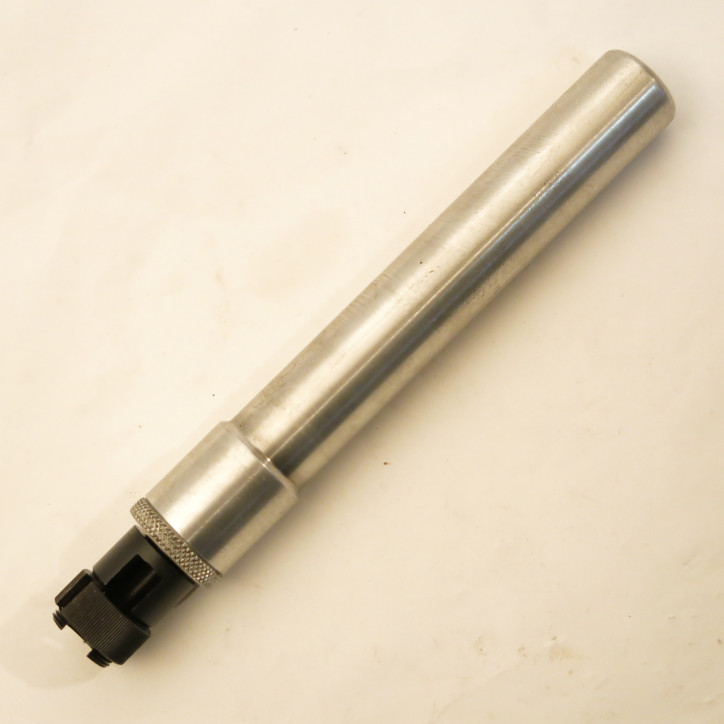 Silencieux avec adaptateur pour pistolet Erma P08 Luger 22 long rifle