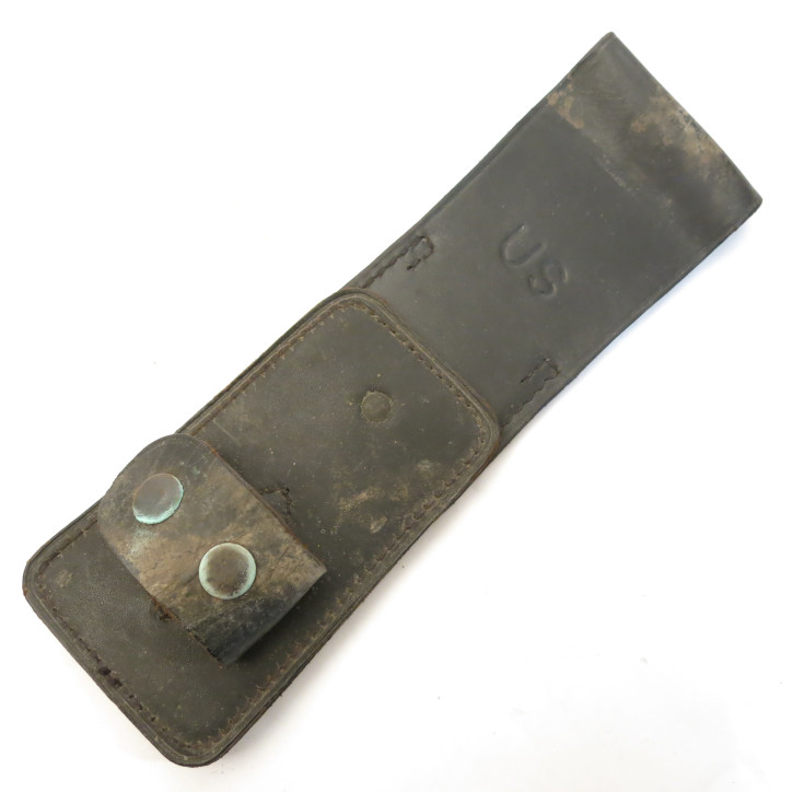 Porte matraque cuir  Military police US Vietnam ref cu 45