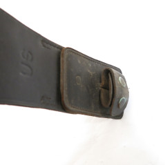 Porte matraque cuir  Military police US Vietnam ref cu 45