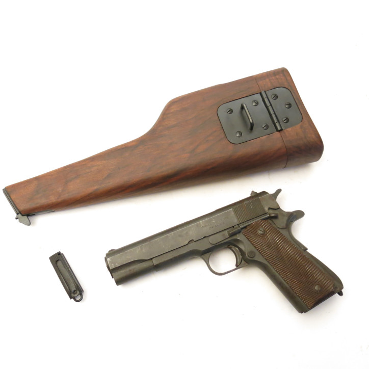 Stock wood Colt 45 with adaptor