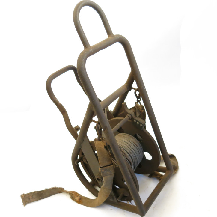 Rare derouleur  Pionnier Wh Allemand 39/45 Ref Pi44