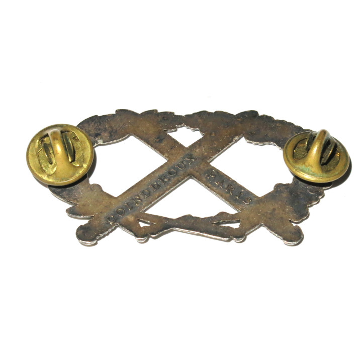 Insigne brevet militaire professionnel Coinderoux paris  ref bo 12 