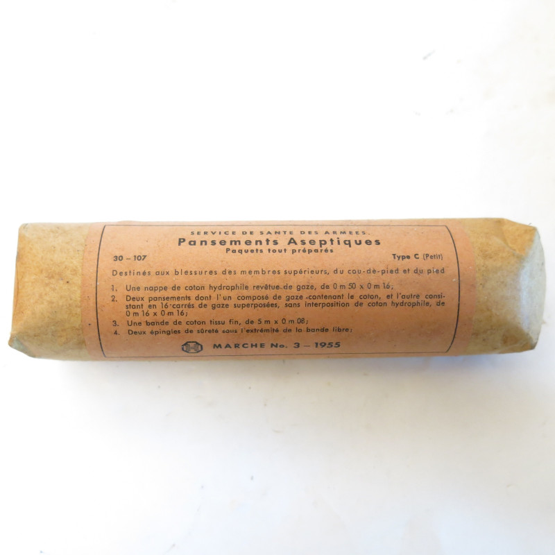 Pansement  aseptique Armée Francaise