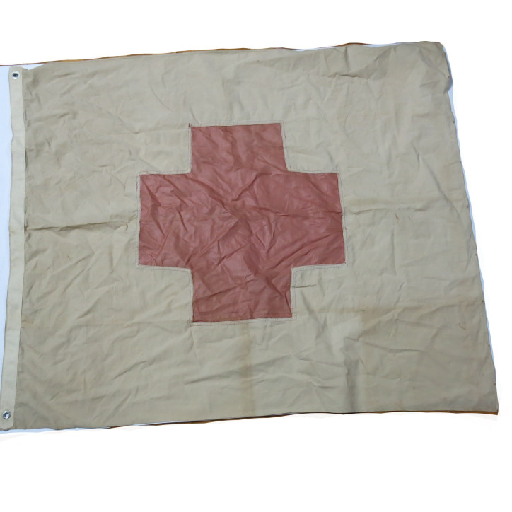 Drapeau croix rouge  ref 325