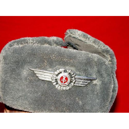 Chapka DDR Officier Luft