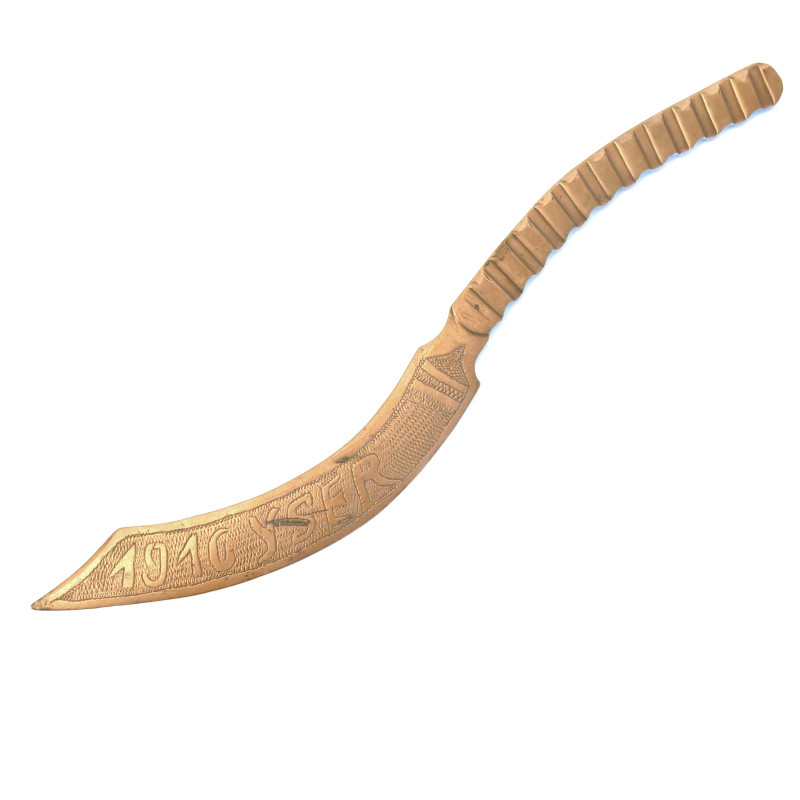 Coupe papier de Poilu  souvenir 14/18   Ref po 122