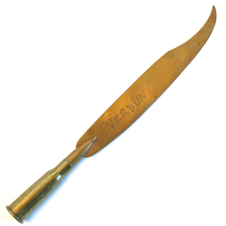 Coupe papier de Poilu guerre 14/18 ref po129