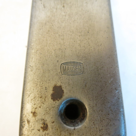 Plaque de couche enveloppante fusil  Mauser  98k marquée MAUSER