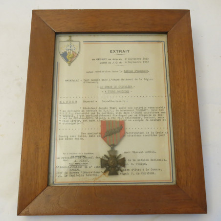 Tableaux nomination Legion d'Honneur Kinder