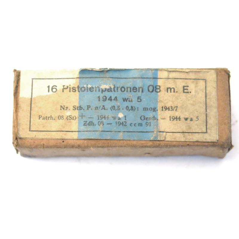 Boite vide P08 Luger wa 1944 c17