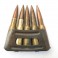 Clips with 5 ammunitions caliber  8 Lebel 