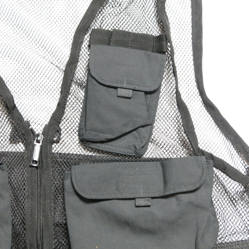 Gilet multi fonctions leger pour randonnée Black  color  ref F2