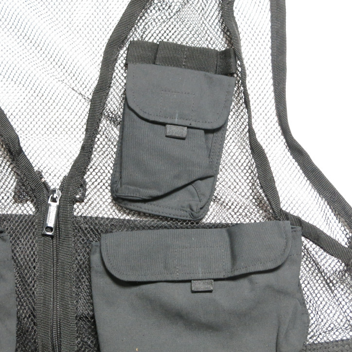 Gilet multi fonctions leger pour randonnée Black  color  ref F2